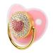 Shop Soft Pink Baby Pacifier - Safe & Flexible Ultralight Design for Comfort | International Shipping Available - Buy Online on SooperMarket.com
