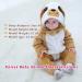 Doladola Baby Sloth Hooded Onesie Pajamas | Infant Romper 6-12 Months - Buy Online on SooperMarket.com