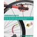 Baonuor Bicycle Valve Adapter Set - French & Schrader Valve Adapter for Easy Pumping | Universal Bicycle Air Pump Solution - Buy Online on SooperMarket.com