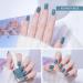 TBeautfave Blue Nail Varnish Nail Polish Quick Dry Long Lasting Nail Polish Non-Toxic Breathable Nail Polish No Need Cure Nail Gel Polish Nail Varnish at Home Manicure 26 Haze Blue - Buy Online on SooperMarket.com