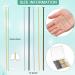 500pc 2 Inch Flat Head Pins for Jewelry Making in Plastic Box - Mixed Colored Metal Headpins for DIY Earrings, Bracelets, Necklaces - Craft Supplies - Buy Online on SooperMarket.com