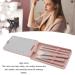 LED Makeup Mirror & Brush Set | High Clarity Rotating & Folding | Travel-Friendly Beauty Kit - Buy Online on SooperMarket.com