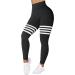 DREAMOON Seamless Butt Lifting Leggings | High Waisted Workout Yoga Pants | Gym Tights | Upgrade Butt Lifting | Black with Logo | Large - Buy Online on SooperMarket.com