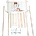 Frank A. Edmunds Split Rail Scroll Frame Set 2800 - Premium Quality for Embroidery and Cross-Stitch Projects - Buy Online on SooperMarket.com