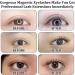 2 Pairs Magnetic Eyelashes Magnetic Lashes Magnetic Eyelashes Natural Look with Applicator Reusable Fake Lashes No Glue Fluffy False Eyelashes - Buy Online on SooperMarket.com