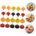 DIYEAH 32pcs Thanksgiving Pumpkin Head Pendant Bulk Charms Enamel Maple Leaf Charms Pumpkin Diy Jewelry Pendant Earrings Metal Charms for Jewelry Making Craft Supplies Bracelet Zinc Alloy - Buy Online on SooperMarket.com