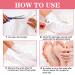 5-Pack Peach Foot Mask for Soft Callus and Dead Skin Removal - Exfoliating Socks for Dry Rough Heels Treatment - Natural Beauty Feet Mask - Buy Online on SooperMarket.com