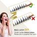 72 Cluster Lashes D Curl | Natural Fluffy Lash Extensions DIY | UK-FD-B51-D-MIX - Buy Online on SooperMarket.com