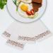 100 Pack Rose Gold Disposable Guest Towels - Soft and Absorbent Linen-Feel Hand Towels for Kitchen, Parties, Weddings - Single-Use Napkins for Events - Buy Online on SooperMarket.com