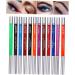 12 Pcs 1 Set color eye shadow set eyeliner creative eyeliners to rotate liquid eyeliner - Buy Online on SooperMarket.com
