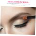 Angoily 20 Pcs Nose Shadow Brush Mix Miss Wooden Handle Brush 13x0.8cmx2pcs Blackx2pcs - Buy Online on SooperMarket.com