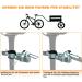 Buy NICEDACK Bicycle Tower: Galvanized Steel Trailer Coupling & Clutch Load Compatible with All Bicycle Saddles International Shipping Available - Buy Online on SooperMarket.com
