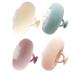 2024 New Upgrade 2-in-1 Sunflower Bath Ball Exfoliating Bath Sponge Cleaning Brush with Suction Cup Super Soft Sunflower Suction Cup Bath Ball Shower Sponges for Women Men (4pcs)