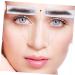 Baluue 8 Pcs Eyebrow Stickers Hair Like Eyebrows Authentic Eyebrows Fake Water Transfer Paper with Soy Ink 21x15cmx2pcs Brown 4x2pcs - Buy Online on SooperMarket.com