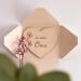 Pregnancy Announcement Surprise Envelopes | 6 Wooden Hearts for Fun Gender Reveal | Perfect Gifts for Dads Grandparents Aunts & Uncles - Mikito - Buy Online on SooperMarket.com