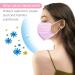 CB-Beautiful 100 Pcs Pink Disposable 3 Ply Earloop Face Masks for Adults - Buy Online on SooperMarket.com