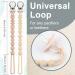 Silicone Dummy Clip Set for Teething Baby - Beige Oatmeal, Pastel Blue & Glacier Grey | Binky Holder for Boys and Girls - Flexible Soother Chain - Unisex Newborn Dummies - 1-Piece Design - Buy Online on SooperMarket.com