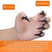 10 Pieces Retro Metal Finger Claws Rings Set - Gothic Punk Nail Armor for Cosplay & Parties (Black - Buy Online on SooperMarket.com