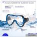 Aquazon Maui Children's Diving Goggles - Extra Clear Tempered Glass Soft Silicone - Ages 7-12 - Buy Online on SooperMarket.com