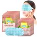 Steam Eye Mask for Dry Eyes Heated Eye Mask for Sleeping Eye Mask for Dark Circles and Puffiness Elimination Brighter Eyes & Less Lines Dry Eye Mask for Trouble Sleeper (Blue Unscented 12 PCs)