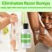 LAVO Tea Tree Gel with Salicylic Acid - Ultimate Ingrown Hair Treatment for Men and Women - Razor Bump and Burn Remover - Ideal for Bikini Lines, Acne, and Post-Hair Removal - Waxing, Shaving, Laser, Electrolysis - Buy Online on SooperMarket.com