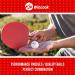 JP WinLook Ping Pong Paddles Set - Premium Table Tennis Racket Player Kit with Case & Balls - Red/Black - Indoor & Outdoor Games (4 Paddle Set) - Buy Online on SooperMarket.com