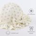 XIAOHAWANG Baby Girl Sun Hat | Embroidered Flower Toddler Bucket Hat | Infant Girls 3-6 Months (Beige) - Buy Online on SooperMarket.com