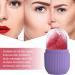 Ice Roller for Face and Eyes Gua Sha Massage Face Roller Ice Mould Reusable Facial Beauty Ice Roller Skin Care Tools for Brighten Skin Eye Puffiness Treatment (Purple) - Buy Online on SooperMarket.com