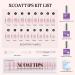 BTArtbox XCOATTIPS Gel Nail Kit - Short Square French Tip Press On Nails with Pink Soft Gel Tips Dual Protection & Nail Lamp - Buy Internationally - Buy Online on SooperMarket.com
