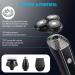 GeRRiT Electric Shaver for Men - 4 in 1 Rechargeable Rotary Razors & Beard Trimmer - Waterproof Wet & Dry Cordless Face Shaver - International Shipping Available - Buy Online on SooperMarket.com