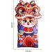 Harilla Hong Bao Red Packets Gift Packets Hongbao Lucky Money Chinese Lunar New Year Red Envelopes for Spring Festival Graduation Open Eyes 13x22cm - Buy Online on SooperMarket.com