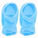 Minkissy 1 set increase the stocking pillow insole. Increase moisturizing heeling cuffs Height insole multi -purpose polyester cotton men and women gloves