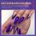 Dark Purple Nail Dip Powder - 28g/Box, No Lamp Cure, Natural Dry, Summer Gel Color (No.30) - Buy Online on SooperMarket.com