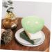 Healeved Care Supplies: 4-Piece Decorative Shell Shaving Set for Men - Jade Glass Ball & Terrarium Container - Perfect Grooming Accessories - Buy Online on SooperMarket.com