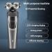 TEMKIN Electric Shaver for Men - 3-in-1 Washable USB Rechargeable Shaver Set with Beard Trimmer & Nose Hair Trimmer - Buy Online on SooperMarket.com