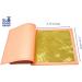 Slofoodgroup 24 Karat Edible Gold Leaf Loose Sheets - 10 Sheets Per Book - 3.15in x 3.15in Size - for Edible Decoration, Crafting, Art - Buy Online on SooperMarket.com
