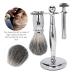 3PC Professional Razor Set - Manual Razor & Alloy Holder | Premium Shaving Essentials for Men - Buy Online on SooperMarket.com