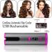 GeRRiT Cordless Automatic Hair Curler Set - Ceramic Wireless Curling Iron Wand Rechargeable & Portable Auto Shut-Off - Perfect for International Shipping - Buy Online on SooperMarket.com