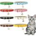 Handmade Leather Cat Neck Straps with Bells - Adjustable Durable 8-Piece Set for Small Pets | Perfect for Indoor & Outdoor Use - Buy Online on SooperMarket.com