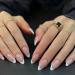 JUSTOTRY 24 Pcs Oval Short White French False Nails with Glue - Glossy Almond Stick on Nails for Women - Buy Online on SooperMarket.com