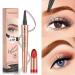 Anifer Liquid Microblading Smoke Gray Waterproof Eyebrow Pencil - Long-Lasting & Natural 4-Point Fork-Tip Pen (Smoke Gray 3) - Buy Online on SooperMarket.com