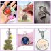 600 Pcs Silver Plated Jump Rings Split Rings - 6mm Jewelry Making Supplies - Buy Online on SooperMarket.com