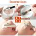 WLLHYF Mini Metal Makeup Spatula Skin Care Cosmetic Spoon Reusable Applicator Beauty Scoop for Facial Cosmetic for Face Mask Cream Lotions Moisturizers 1 Gold+1 Silver+1 Rose gold - Buy Online on SooperMarket.com