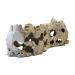 Hole Rock Aquarium Decoration Rock Lake Malawi S-Shape 39x13x17 cm Beige