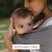 Boba Wrap Baby Carrier - Stretchy Sling for Newborns up to 35 lbs (Grey) - Buy Online on SooperMarket.com