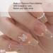 2 Boxes Nail Art Decoration Mixed Color Nail Rhinestones with Different Shapes Flatback Safe Nail Art Supplies for Girl Women Multifunctional DIY Nail Accessories for Home Salon - Buy Online on SooperMarket.com