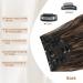 Fliace Clip in Hair Extensions 20 6pcs Dark Brown Balayage Highlights - Natural Blend Hairpieces - Buy Online on SooperMarket.com