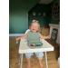 RYLOOBABY 6-Piece Baby Feeding Set with Suction Plate, Bib, Cup, Spoon & Fork - Sage | Non-BPA Food Grade Silicone - Buy Online on SooperMarket.com