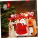 KOMBIUDA Party Snack Pouch 3 Pcs Christmas Storage Bag Candy Bags Holiday Treats Pouch Christmas Drawstring Bag Christmas Bag 30X18CM Assorted Color - Buy Online on SooperMarket.com