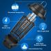 Horyii Bug Zapper Outdoor - Mosquito & Fly Killer for Backyard Patio - Indoor & Outdoor Mosquito Zapper - Black - Buy Online on SooperMarket.com